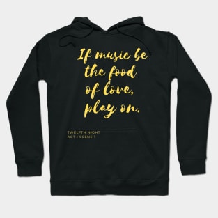 Play On (yellow) Hoodie